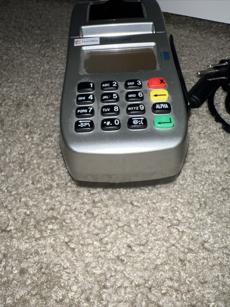First Data FD100 TI Credit Card Terminal