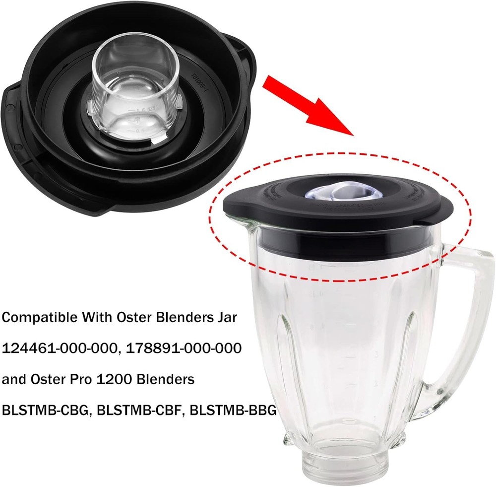 6-Cup Os-ter Blender Lid Cover - Efficient Replacement for Enhanced Kitchen Use