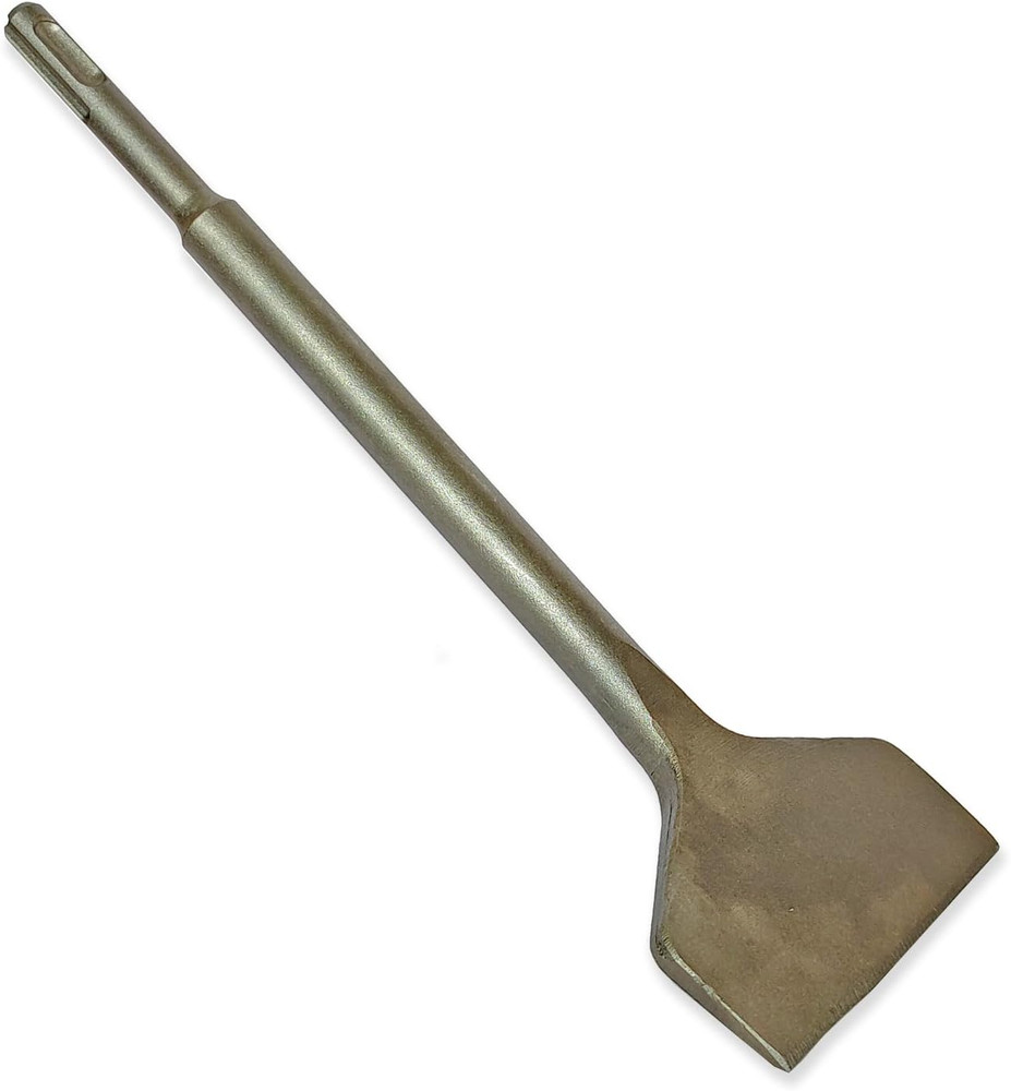 SDS plus Chisel, Tile Removal Tool, 3”Wide,Thin Set Removal Tool, Suitable for D