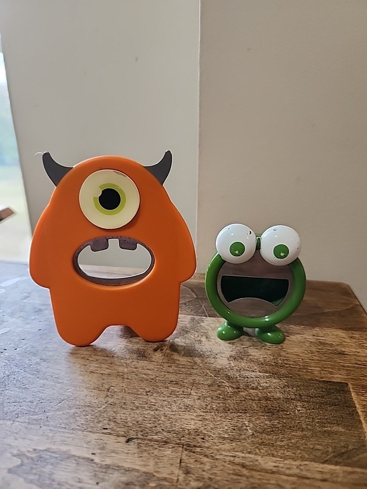 Monster Bottle Openers, Set Of 2