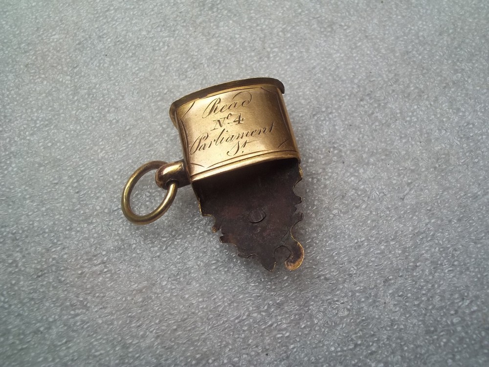 Antique 18th Century "Read" British Military Small Scabbard Fitting