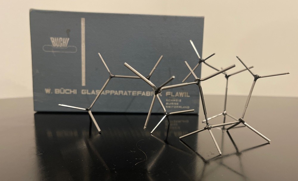 Buchi Switzerland  Stereomodel Molecule Models (63) Total Pieces