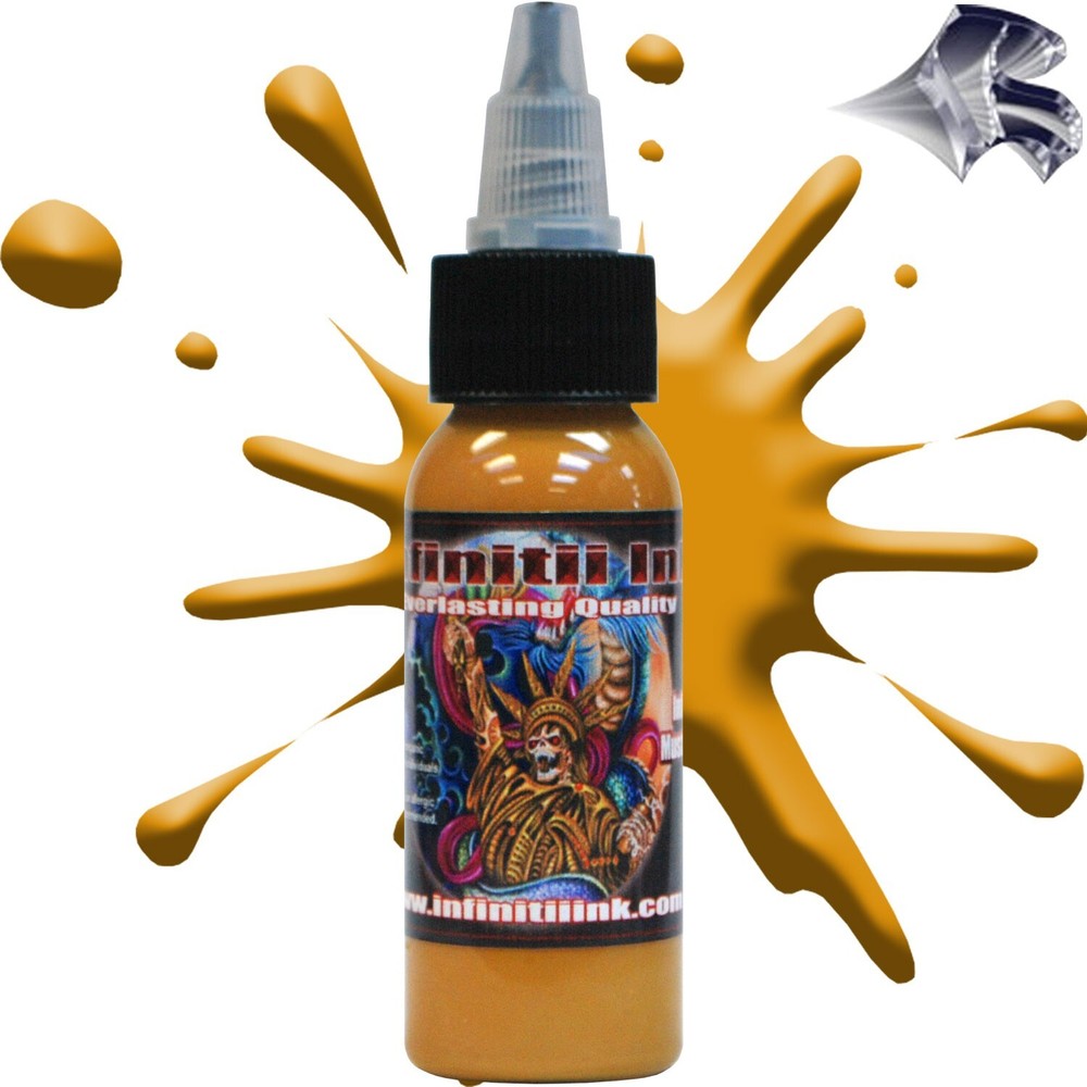 Infinitii Mustard Yellow Tattoo Ink 1 oz