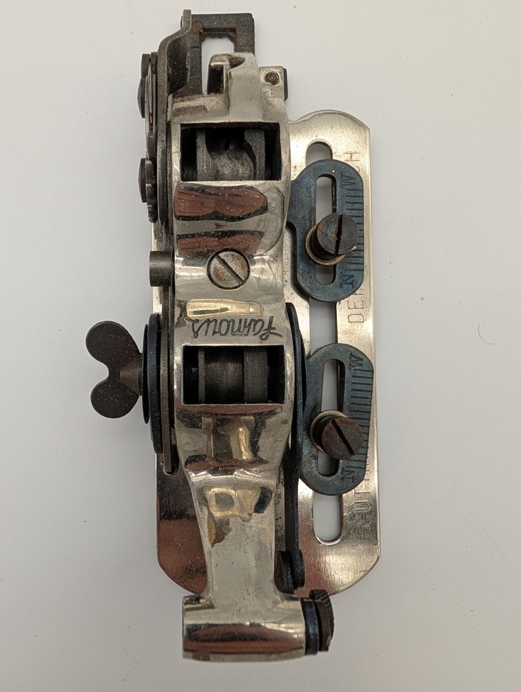 Vintage Famous Buttonhole Worker Machine Attachment - ?Model C? - Singer Machine
