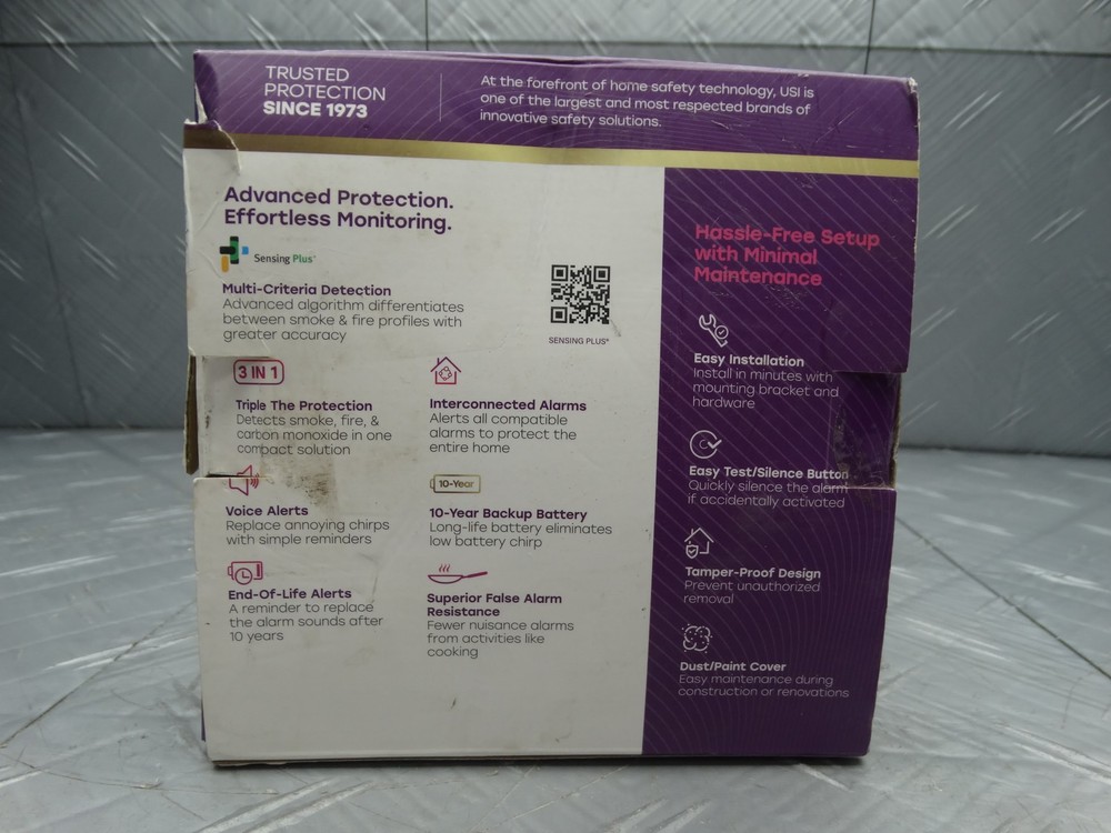 Universal Security Instruments Hardwired Smoke & Carbon Monoxide Detector