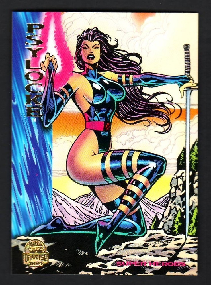 1994 MARVEL UNIVERSE BASE CARD 112 PSYLOCKE