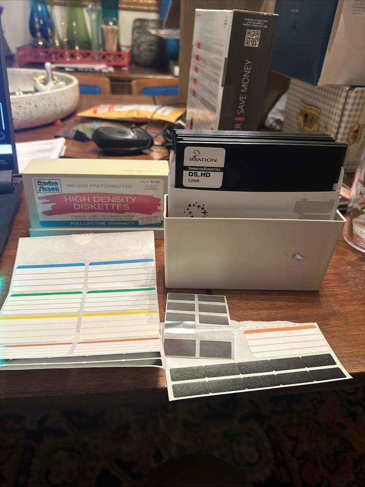 👀 Quantity 101 3M DS,HD 5-1/4" Floppy Disks