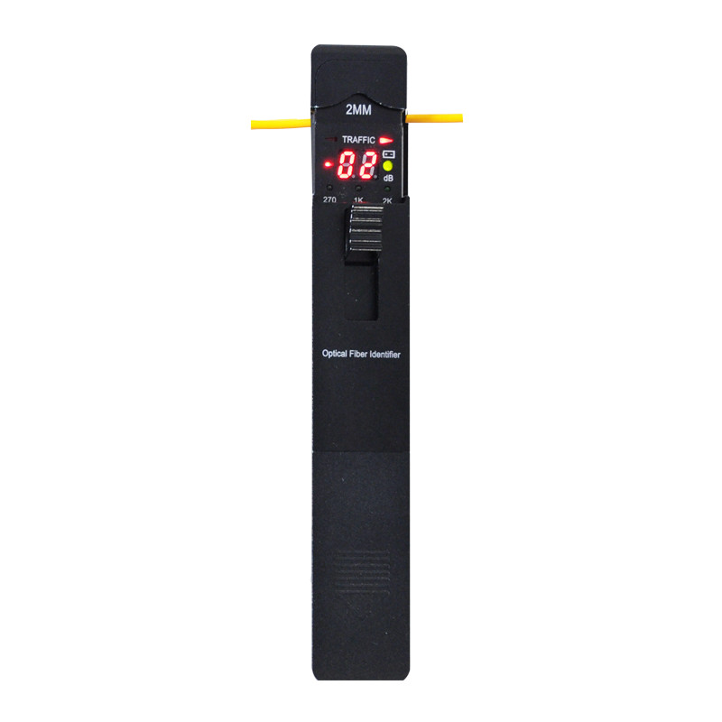 Optical Fiber Identifier With Low Frequency Signal Detection One-touch Mode