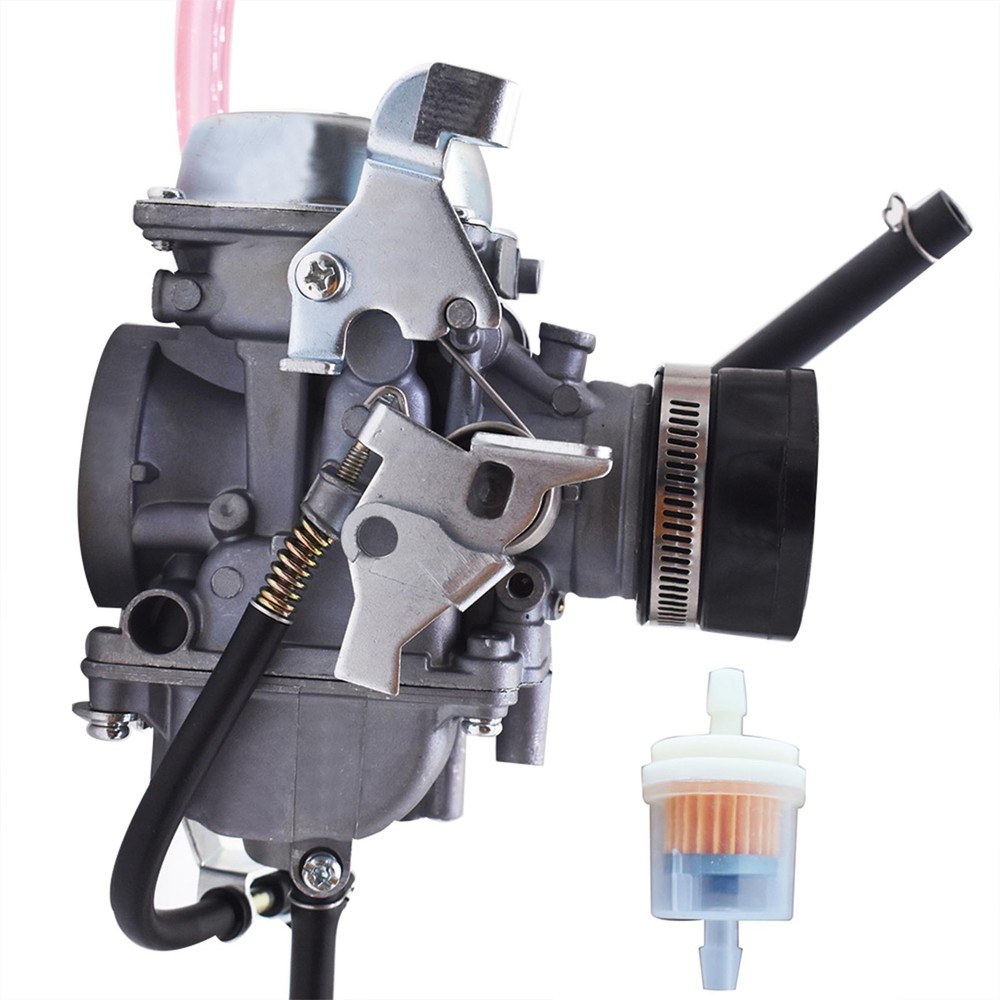 Carburetor with Intake Boot for KSF250 1988-2003