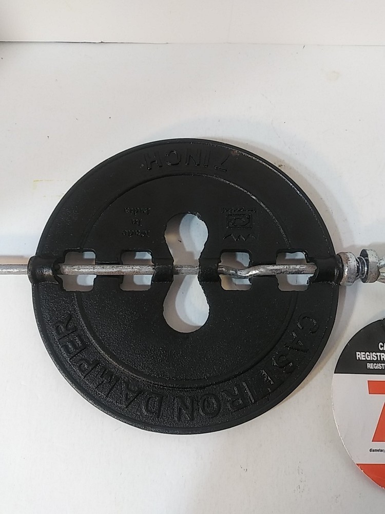 Cast Iron Damper 7in..Imperial Ships Fast