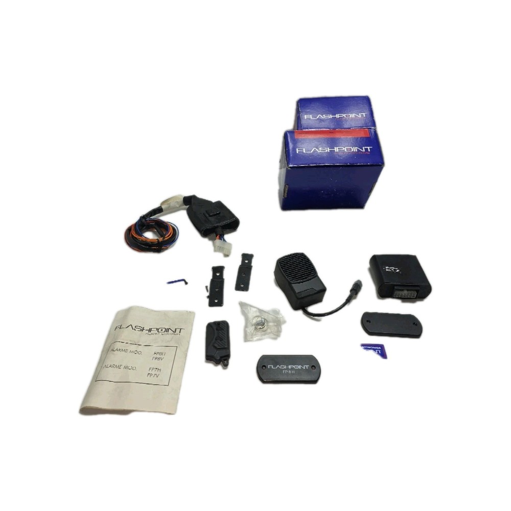 FLASHPOINT ALARMS SYSTEMS MOTO FP8H FP8V FP7H FP7V
