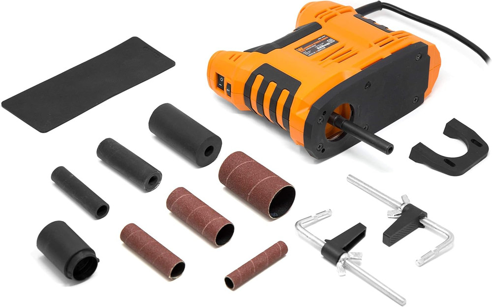 HA5932 5-Amp Variable Speed Oscillating Spindle Sander with 12-Pack Sanding Slee