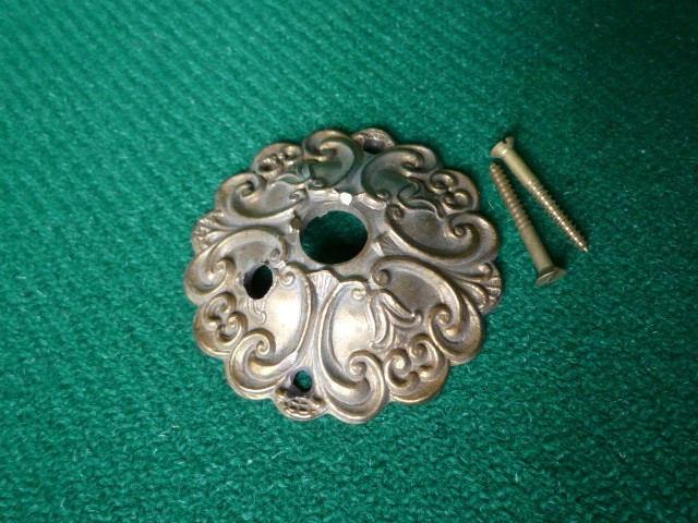 Vintage Cast Brass Ceiling Rose