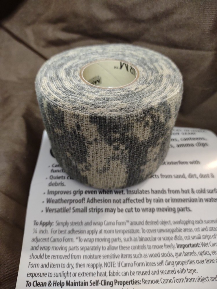 Camo-Form self cling camouflage wrap in Army Digital pattern