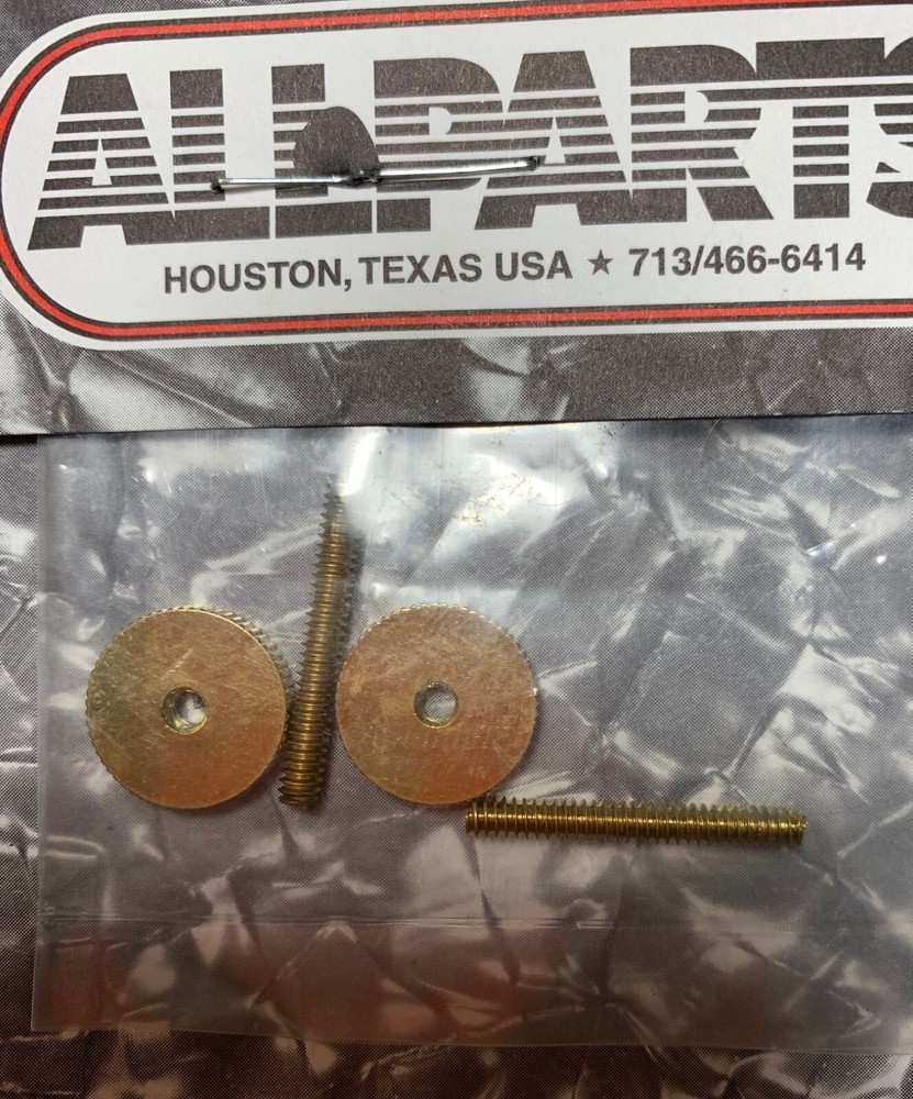 Gold studs and wheels for Tunematic bridge