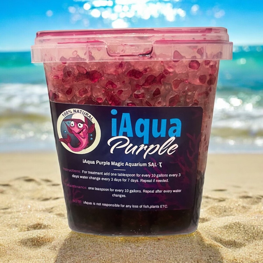 iAqua Purple Magic Aquarium Salt