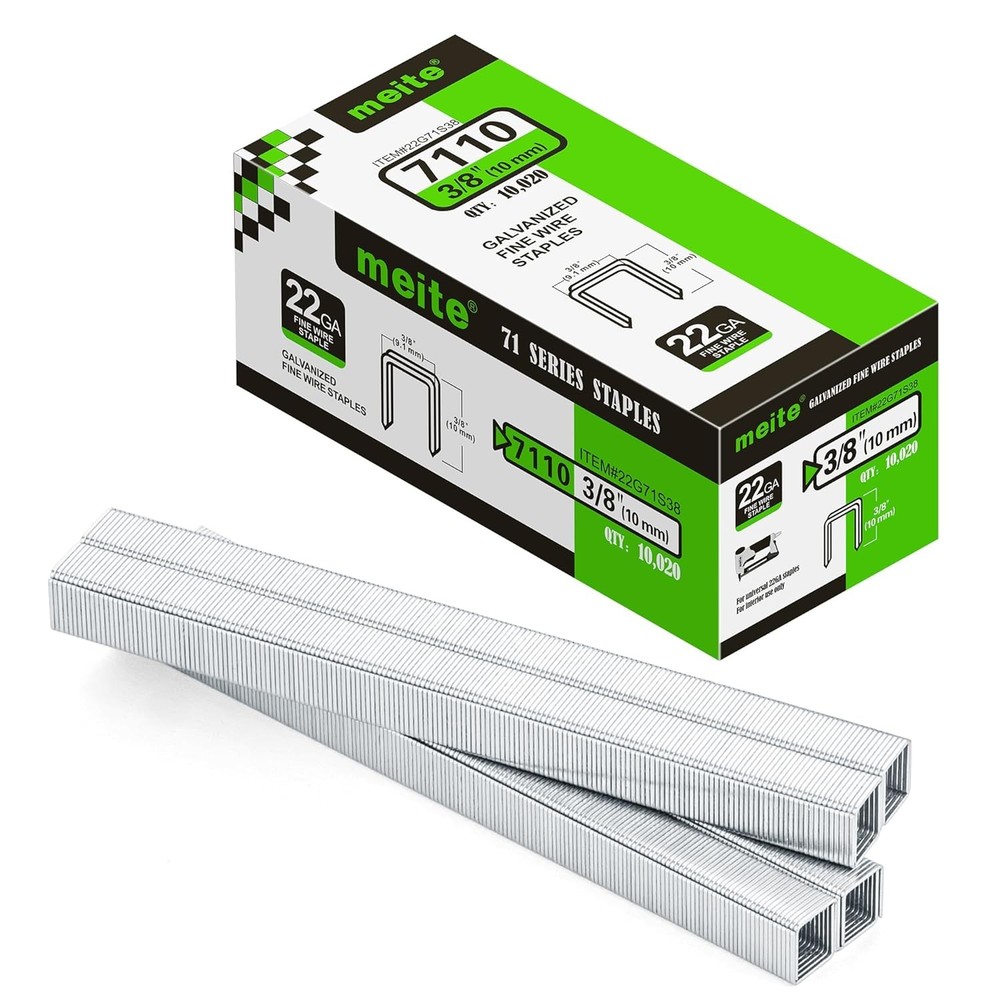 Box of 10000 Galvanized Upholstery Staples