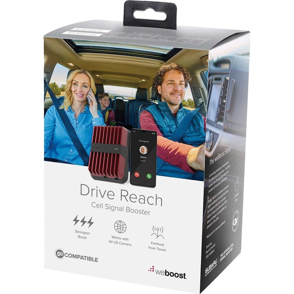 Weboost Drive Reach Red/Black, One Size