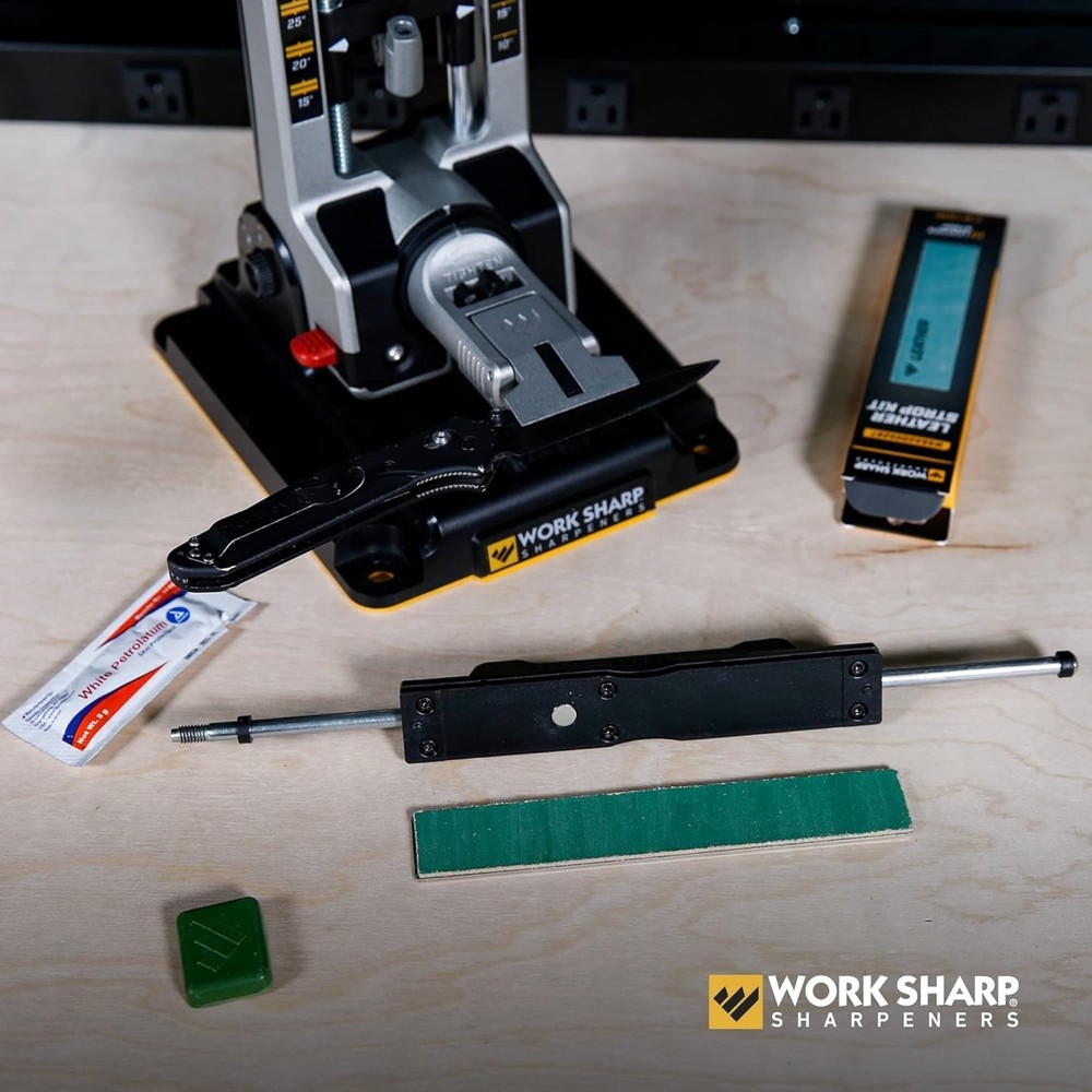 Work Sharp Professional Precision Adjust Strop Kit 6" x 1" x .125", Green