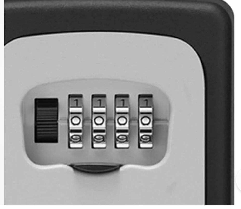 Combination Key Storage Lock Box w/ Changeable Code (Fayleeko)