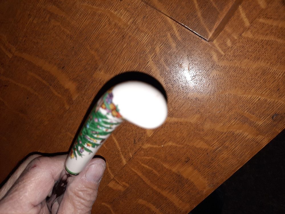 Spode Christmas Tree 11" Shell Shaped Serving Spoon