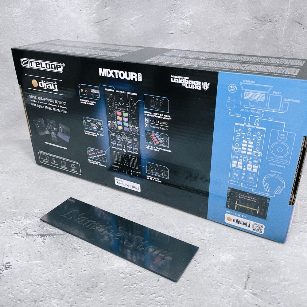 RELOOP MixTour Pro Algoriddim B STOCK DJ Controller Audio Interfaces Japan New