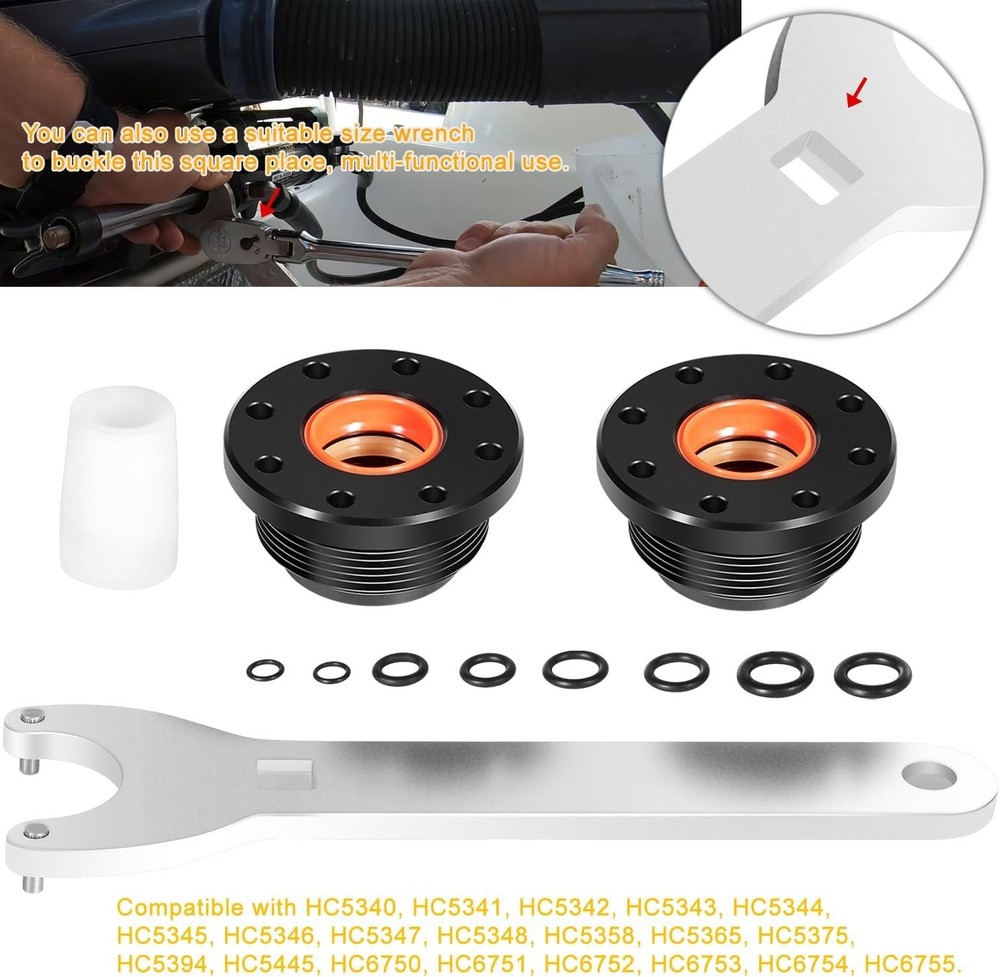 Professional HC5345 Hydraulic Seal Kit for Outboard Engines - Durable Components