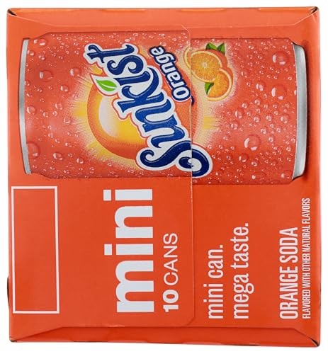Sunkist Sunkist Regular 10pk Mini Can, 75 Fl Oz