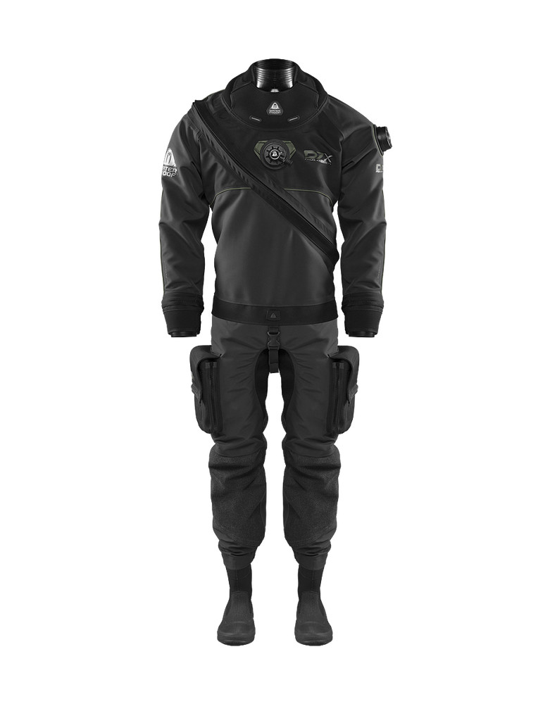 Waterproof D7X Nylotech Drysuit - Men's Medium - Full Coverage - WP-D7XM-M