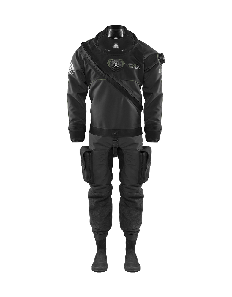Waterproof D7X Nylotech Drysuit - Men's Medium - Full Coverage - WP-D7XM-M
