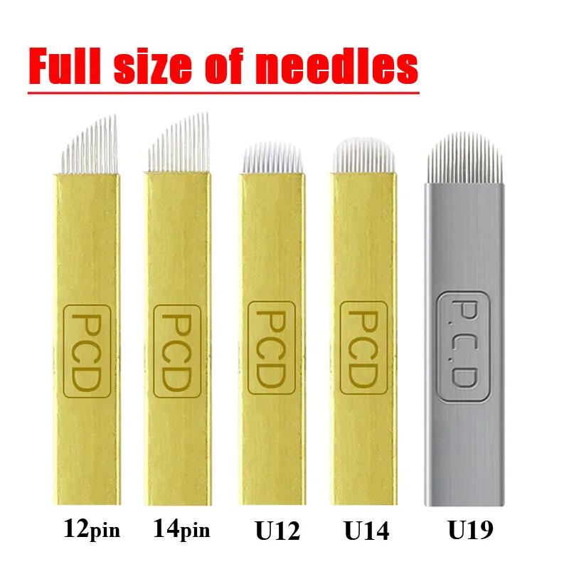Disposable Microblading Needle Tattoo Blades Embroidery Permanent Makeup Eyebrow