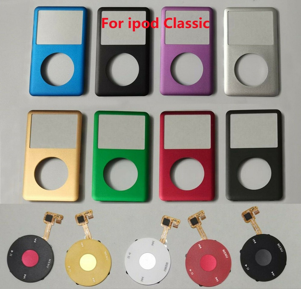 Front Cover + Click wheel +Dot Replacement Kit for IPod Classic 6/7th gen