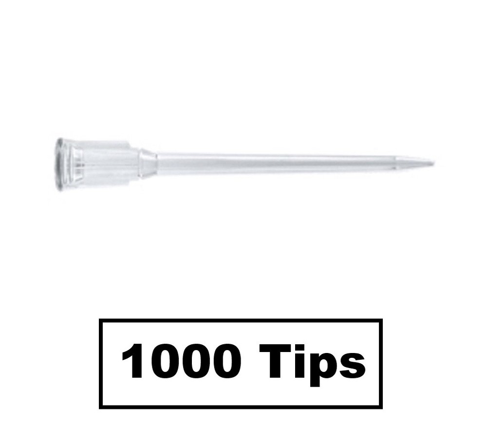 Sorenson 13980 Multifit Pipette Tips 10 uL E Tips Non-Sterile Bulk 1000 Tips