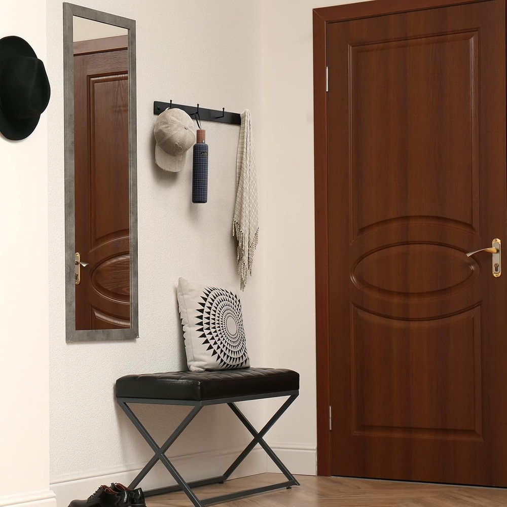 Coffee Mug Holder Wall Mounted W/ 12 Hooks Regular Additional Mug Rack)