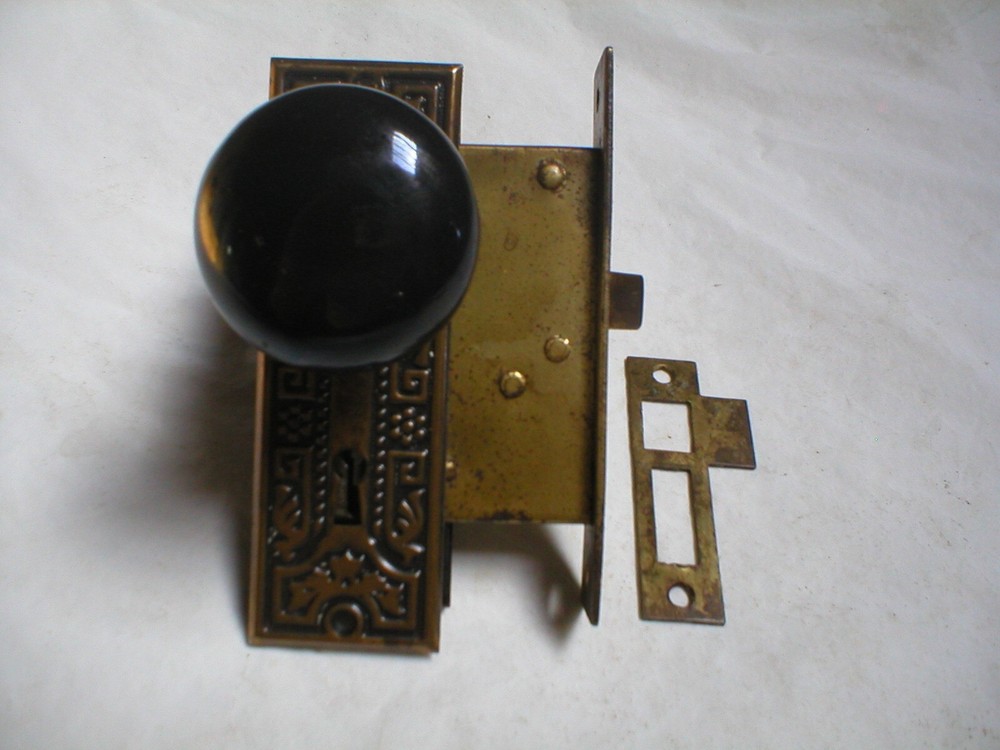 Antique Victorian Era Door Hardware