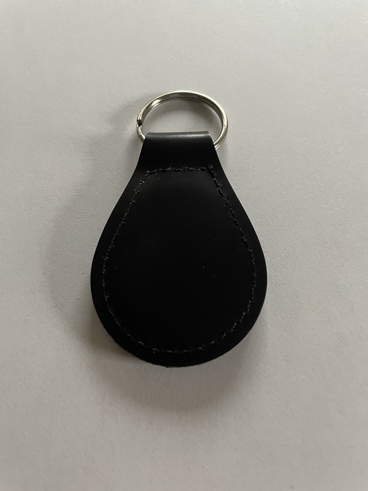 GMC Jimmy Keychain Black Leather Key Chain