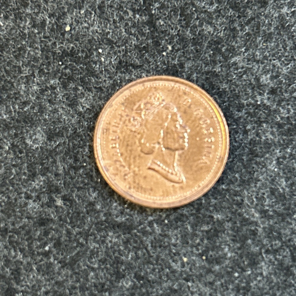 🐶 1998 Canada 1 One Cent Coin