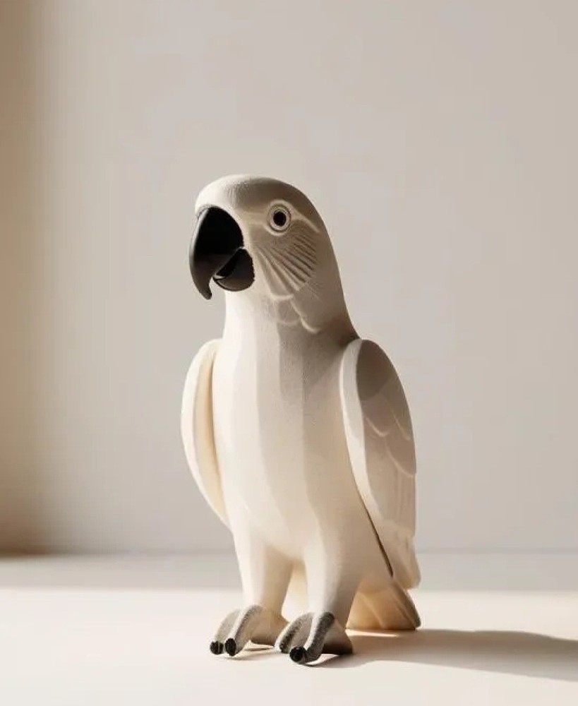 Parrot Bird Figurine