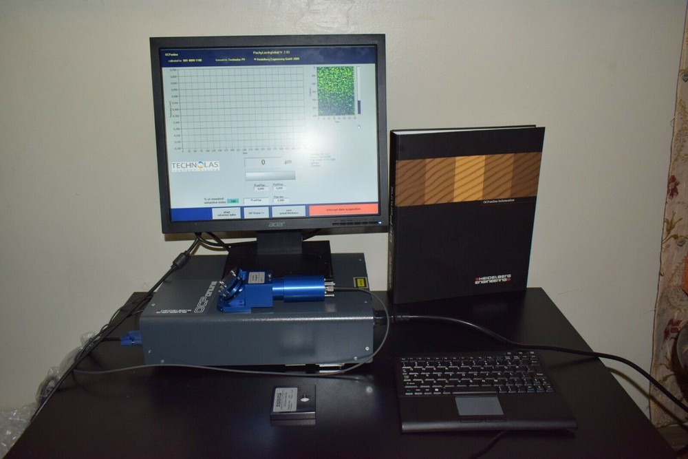 Heidelberg intraoperative pachymeter /thickness gauge using OCT