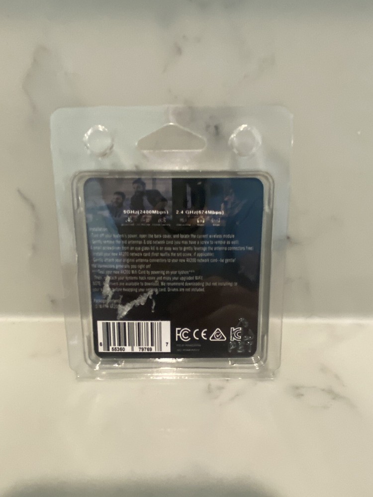 HIGHZERO ELECTRONICS WIFI 6 UPGRADECARD AX200 NEW IN PACKAGE