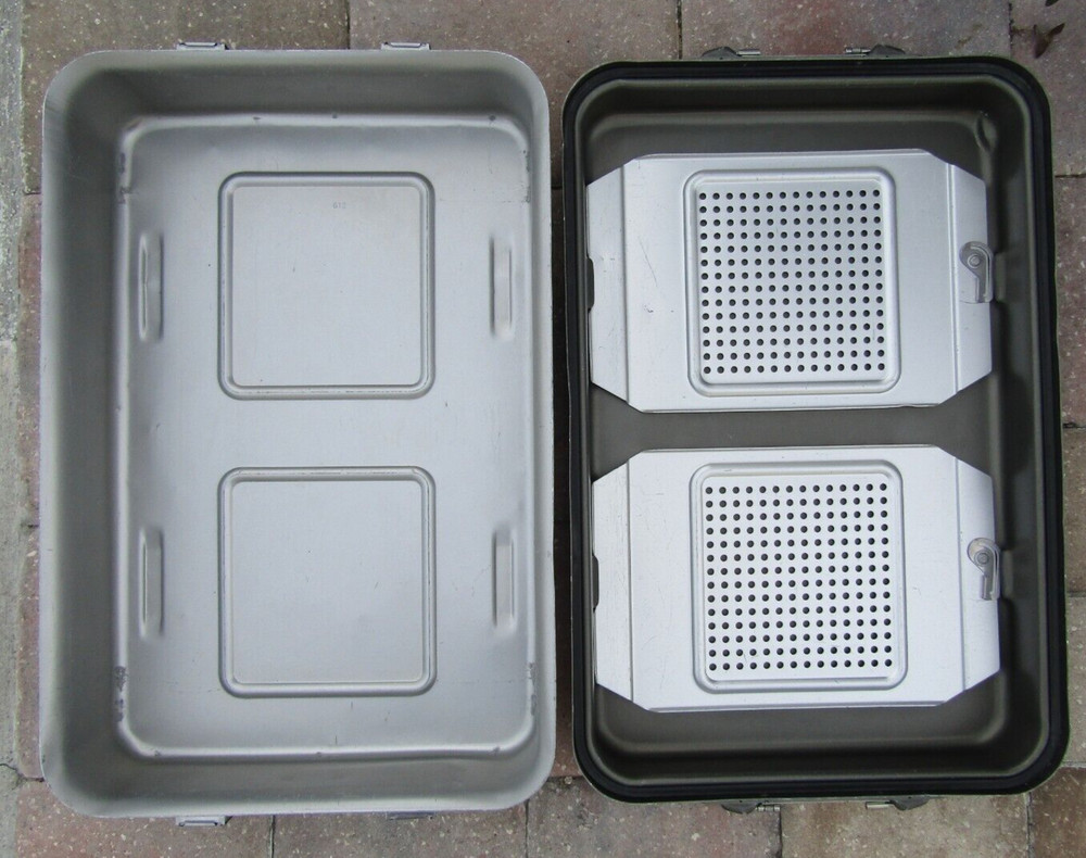 V. MUELLER GENESIS STERILIZATION CASE, 24" x 15.5" x 6.5"