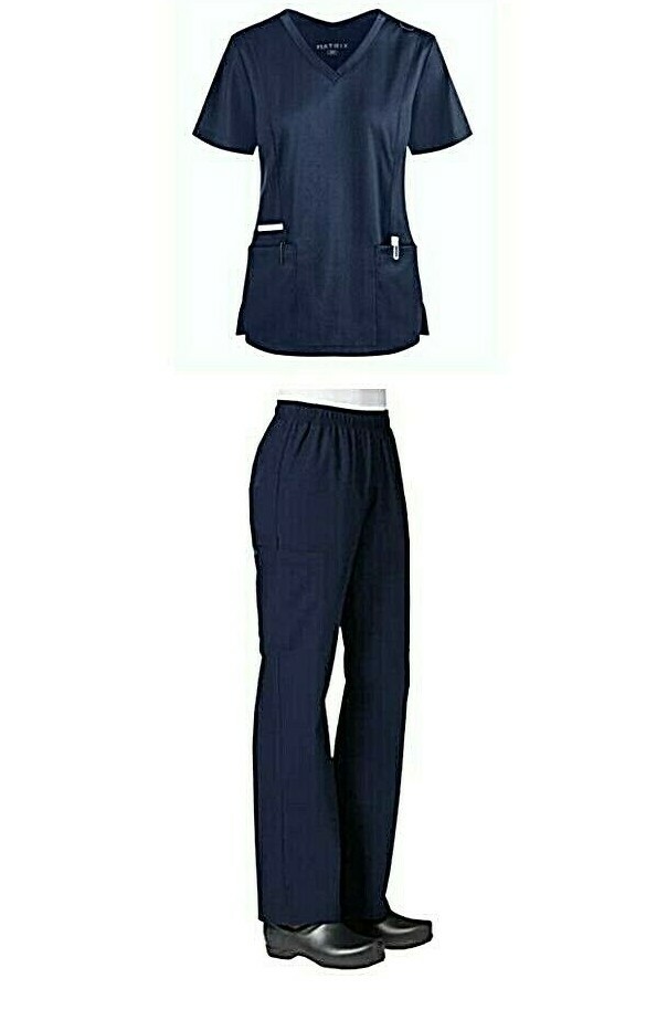 MAEVN Women Uniform; Classic Core; 2 Pocket & Inner Pocket; 2 PC Scrub Sets