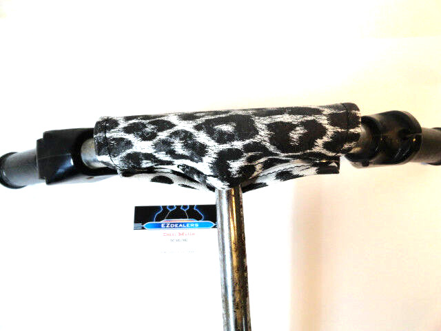 Kitty Cat Snowmobile Handle Bar Pad With The Original Embossing Leopard Pattern