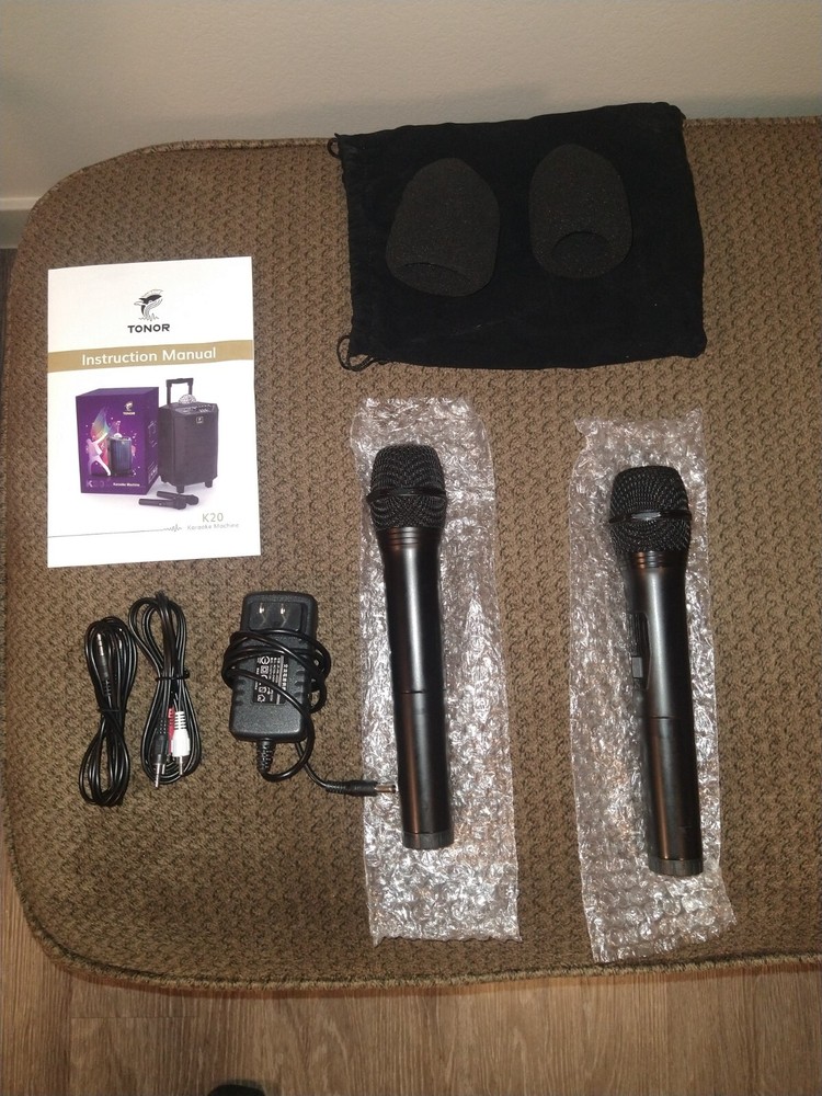 Tonor Bluetooth Wireless Karaoke Microphone (with Disco Ball)