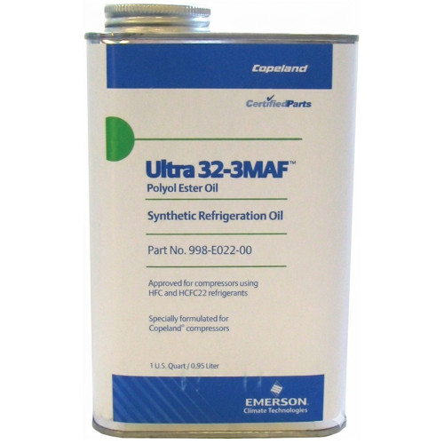Copeland 998-E022-00 1 Qt Polyol Ester Refrigeration Oil