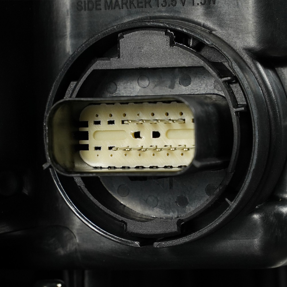 For 2021-2024 Ram 1500 Full LED Projector Headlight Chrome Bezel Left Driver