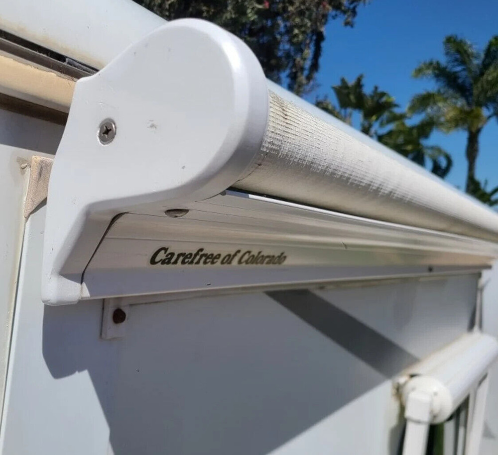 Black - Carefree Slideout Cover SOK II Left & Right End Caps R00900WHT R00901WHT