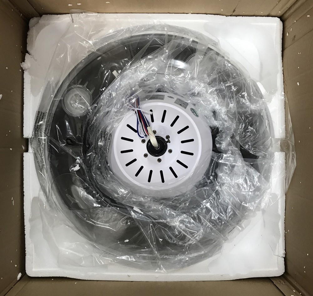 Modern Ceiling Fan with Light,42'' Smart Ceiling Fan with Remote Control, White