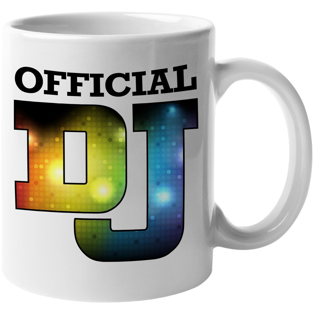 Official DJ. Cool Coffee & Tea Gift Mug