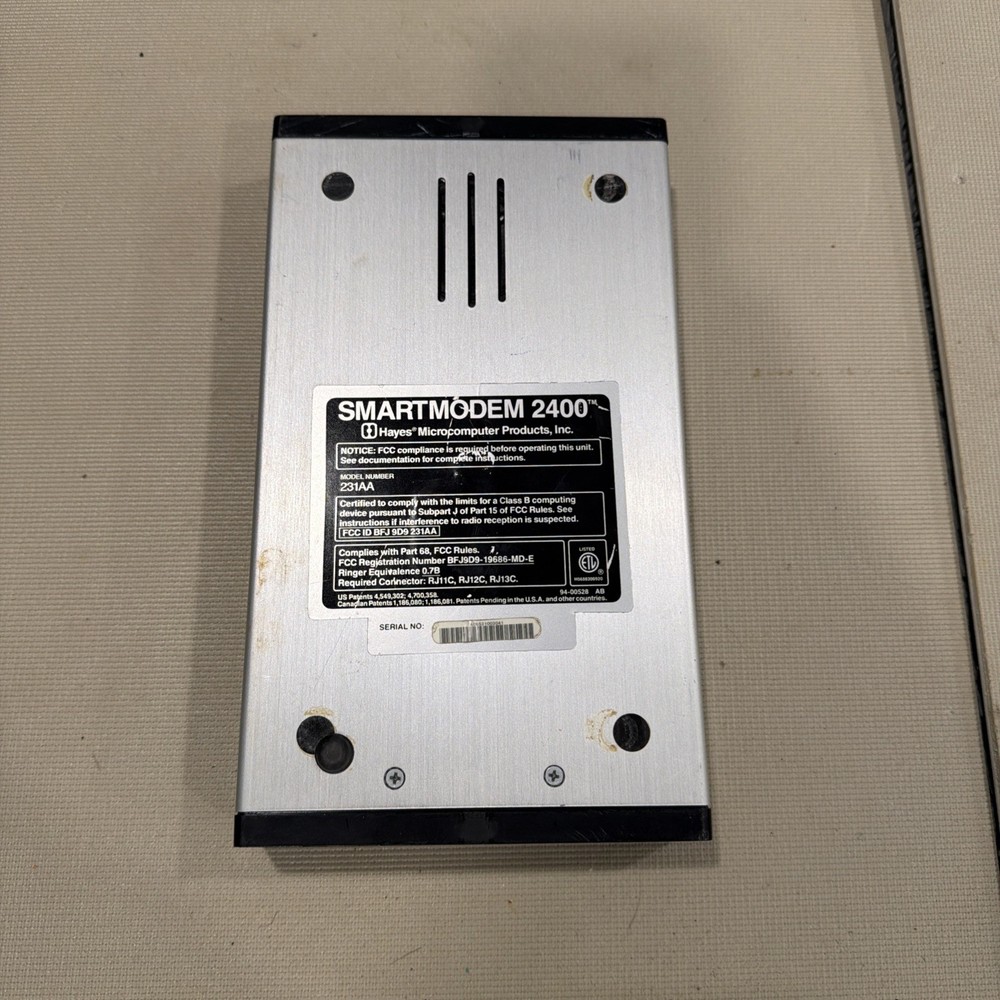 Hayes 07-00056 Smartmodem 2400